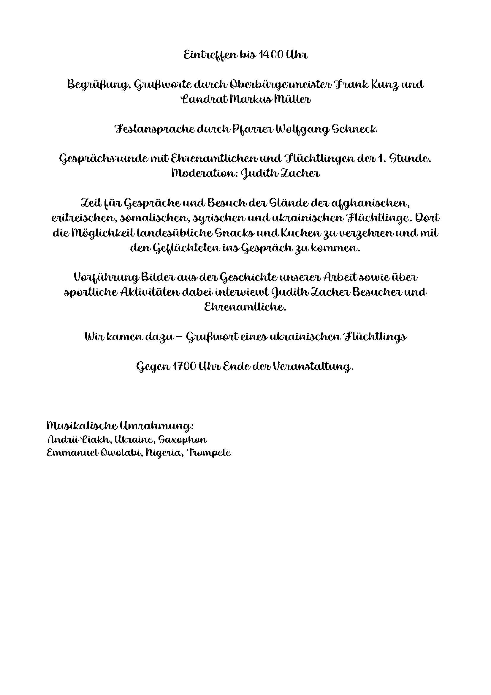 Anhang 2a Einladung interkultureller Nachmittag 2 Seite 2