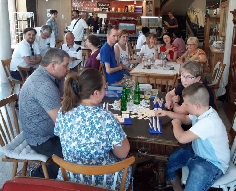 Kennenlernen und Spielen im Caristo