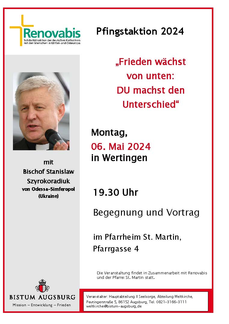 Plakat Renovabis 2024 Bi Stanislav